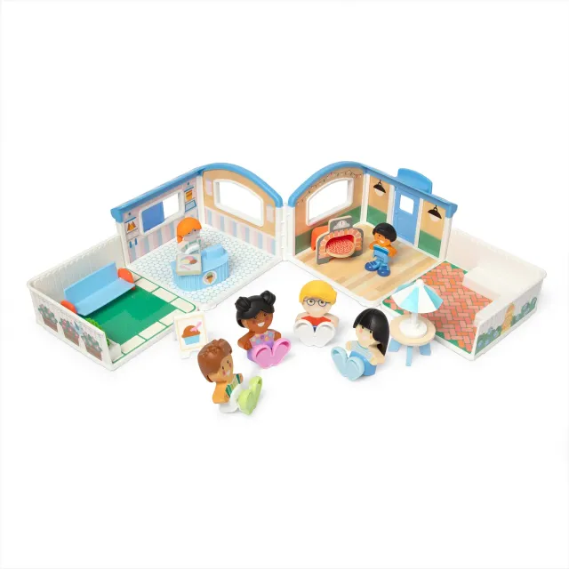 Melissa & Doug Cheery Lane Pizza Ice Cream speelset restaurant