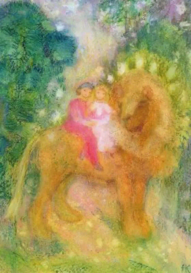 Ginger Fairy Der liebste Löwe ansichtkaart 10x15