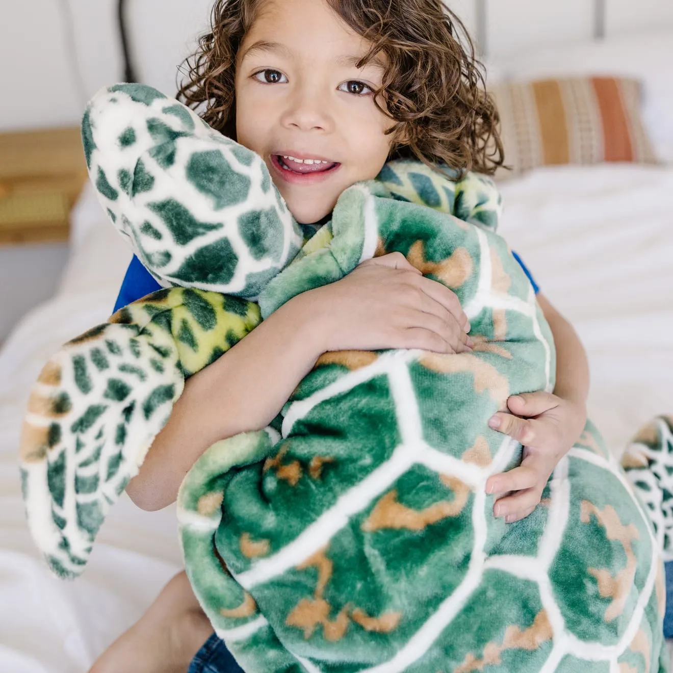 Melissa & Doug Sea Turtle reuzenknuffel schildpad 75 cm