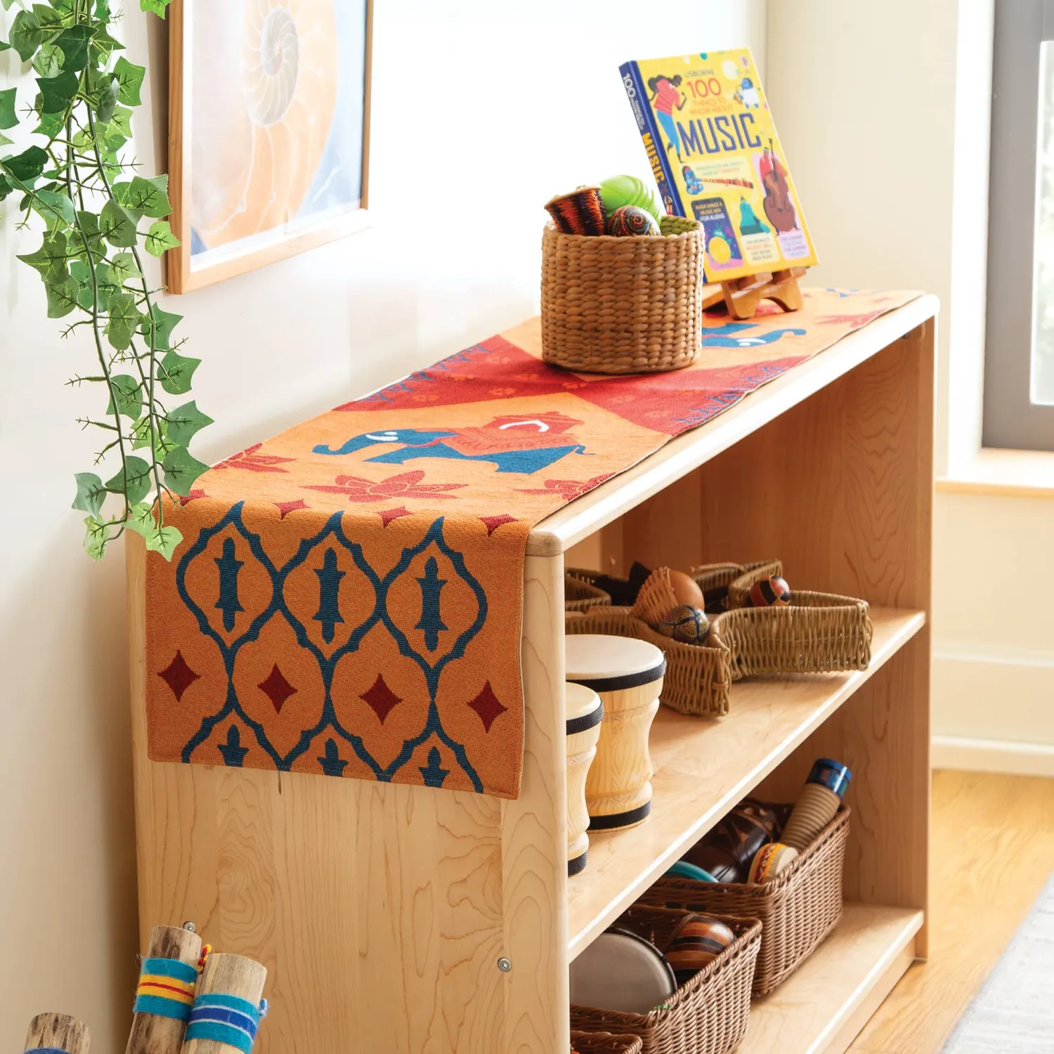 Guidecraft Indian Decorative Runner loper 163 cm