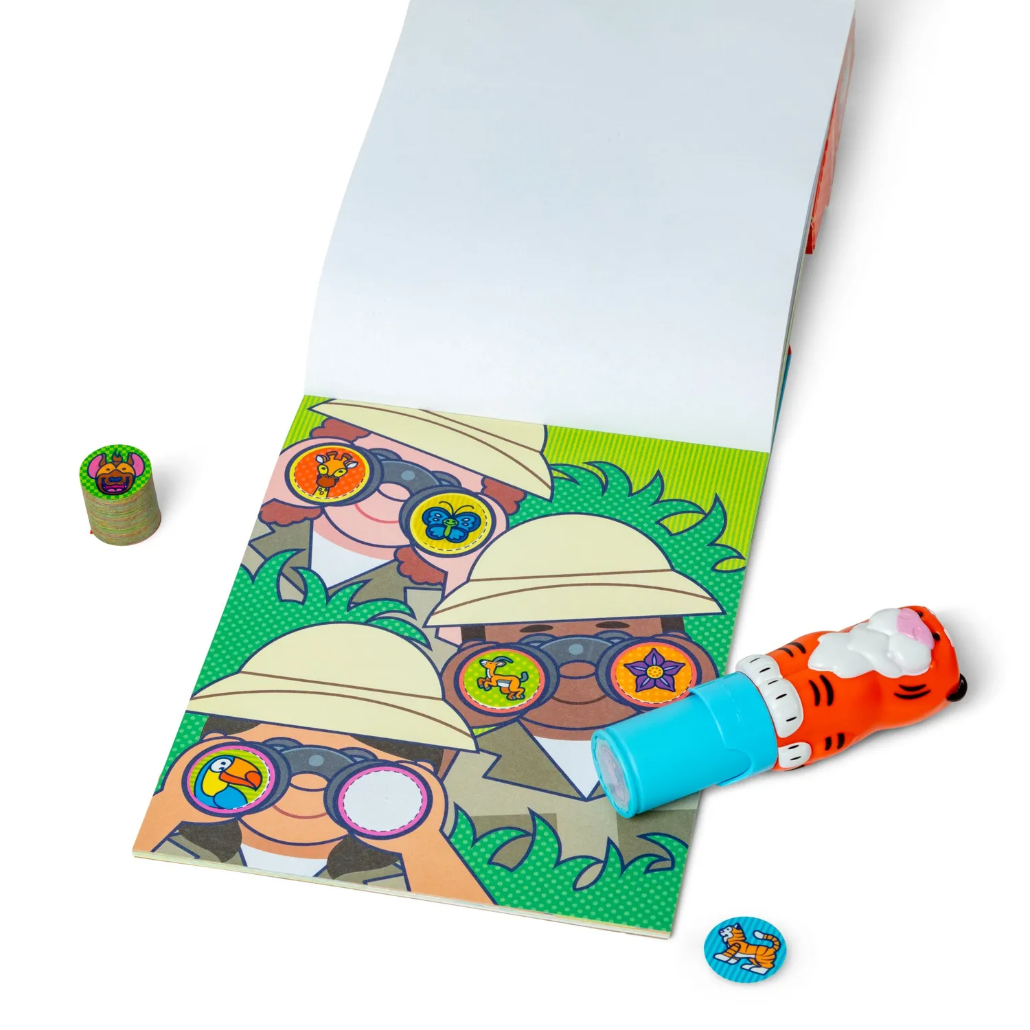 Melissa & Doug Sticker WOW Tiger stickerboek bundel 500 st