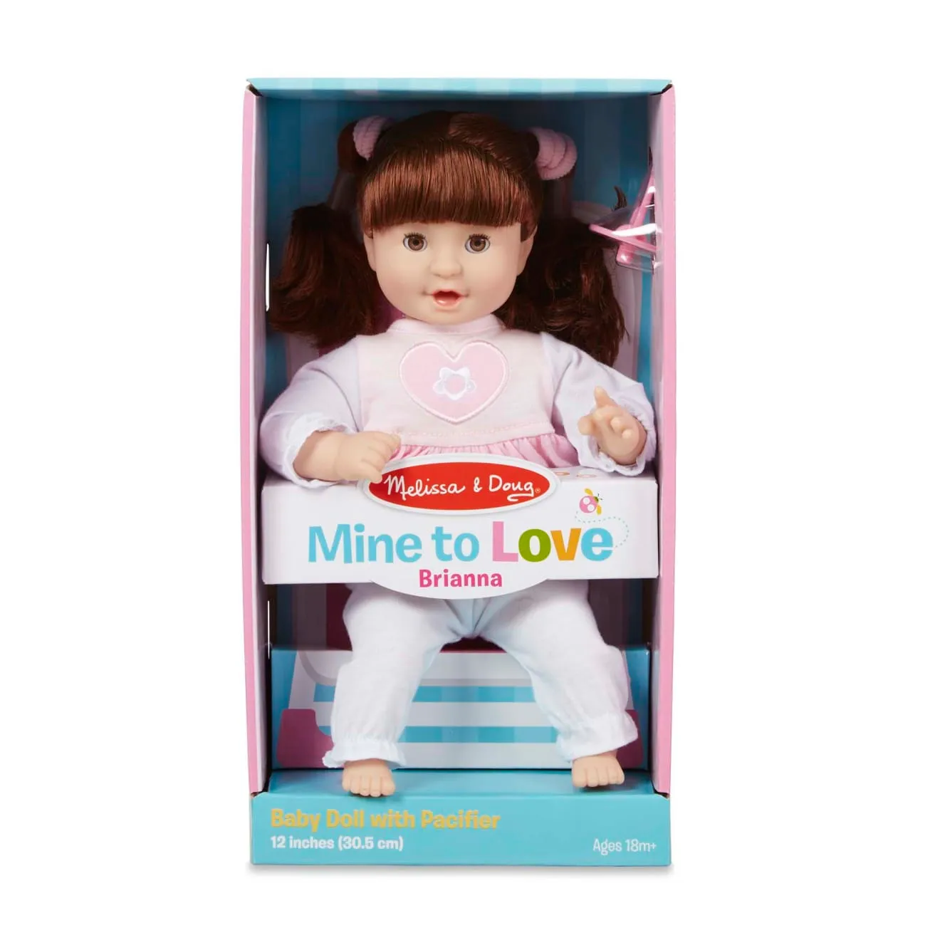 Mine to Love Brianna Babypop 30cm met fopspeen