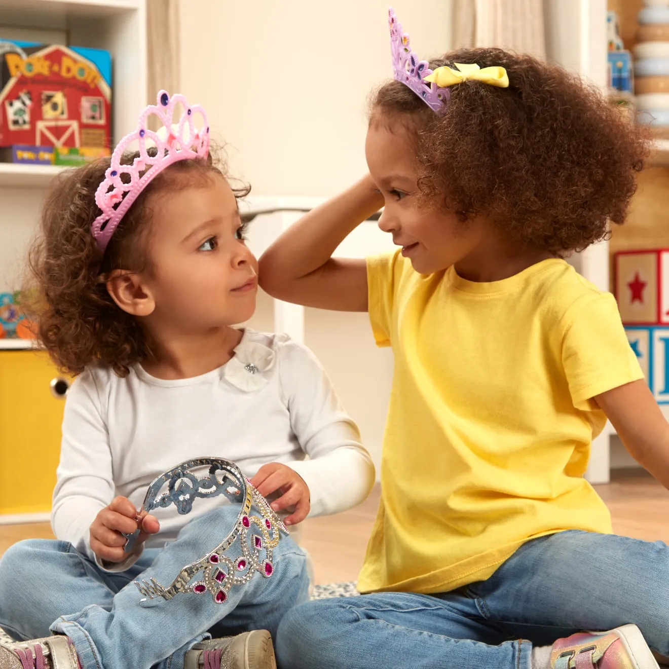 Melissa & Doug Crown Jewels tiara's verkleedkronen 4 stuks