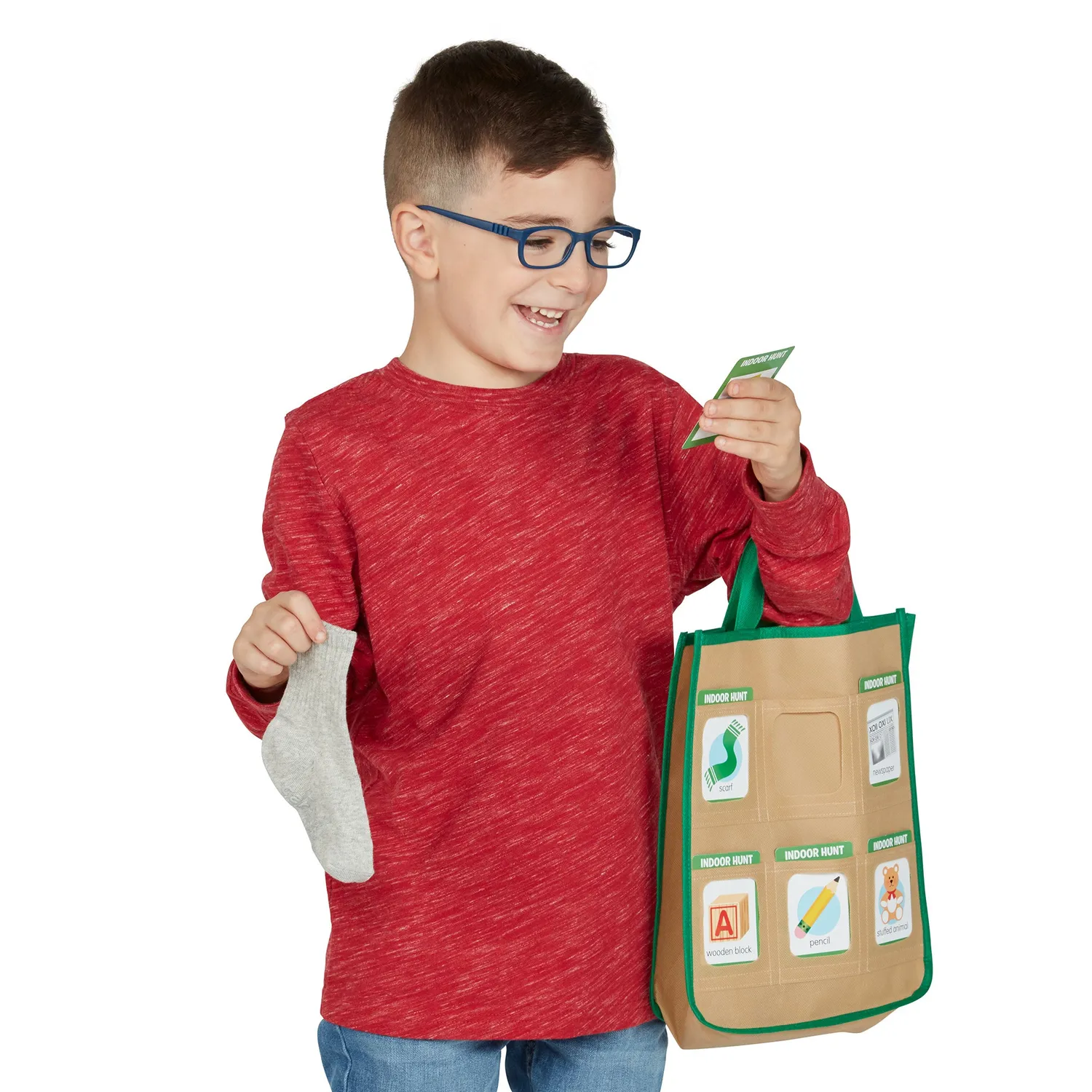 Melissa & Doug Let's Explore speurtocht spelset binnen buiten