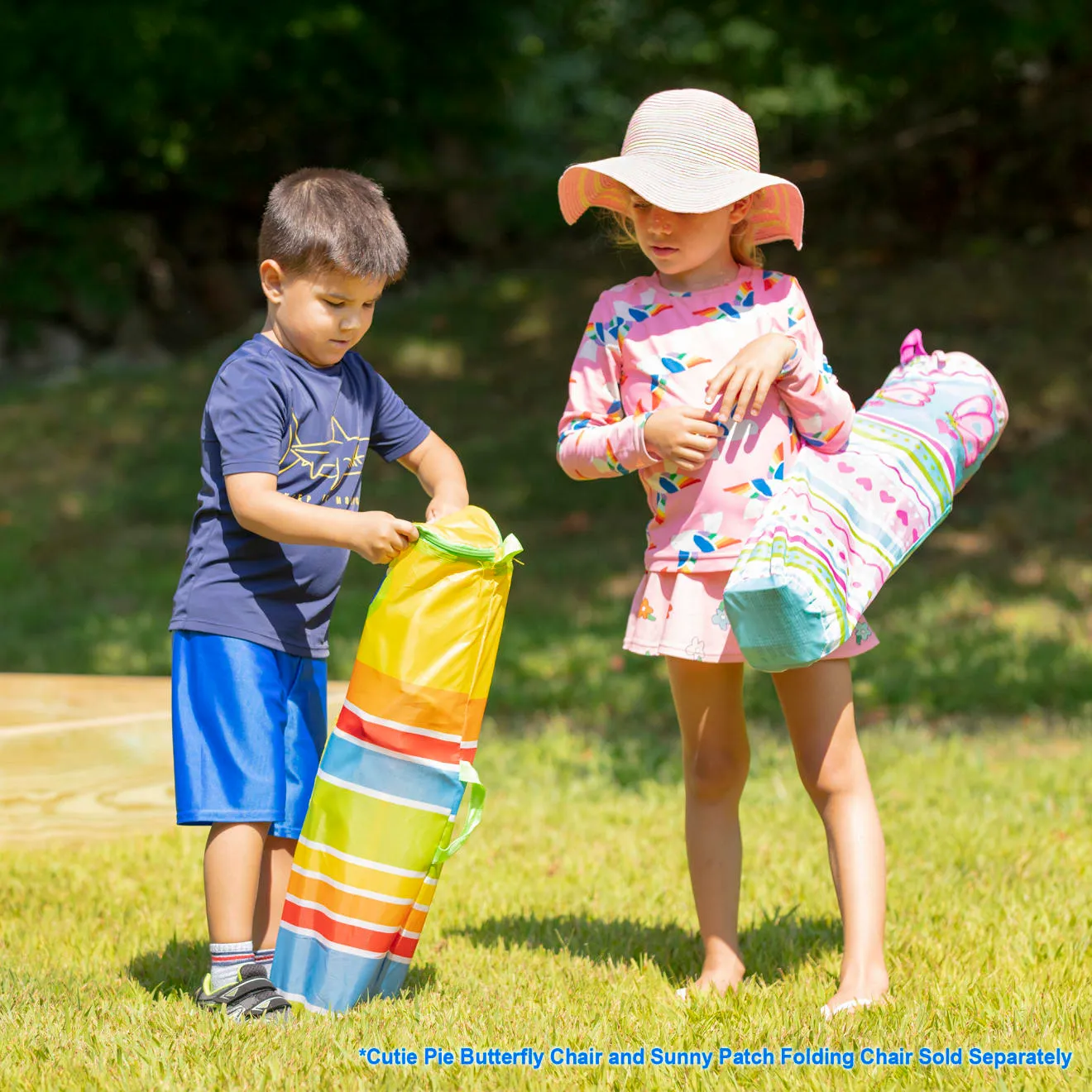 Melissa & Doug Cutie Pie kinder campingstoel vlinder