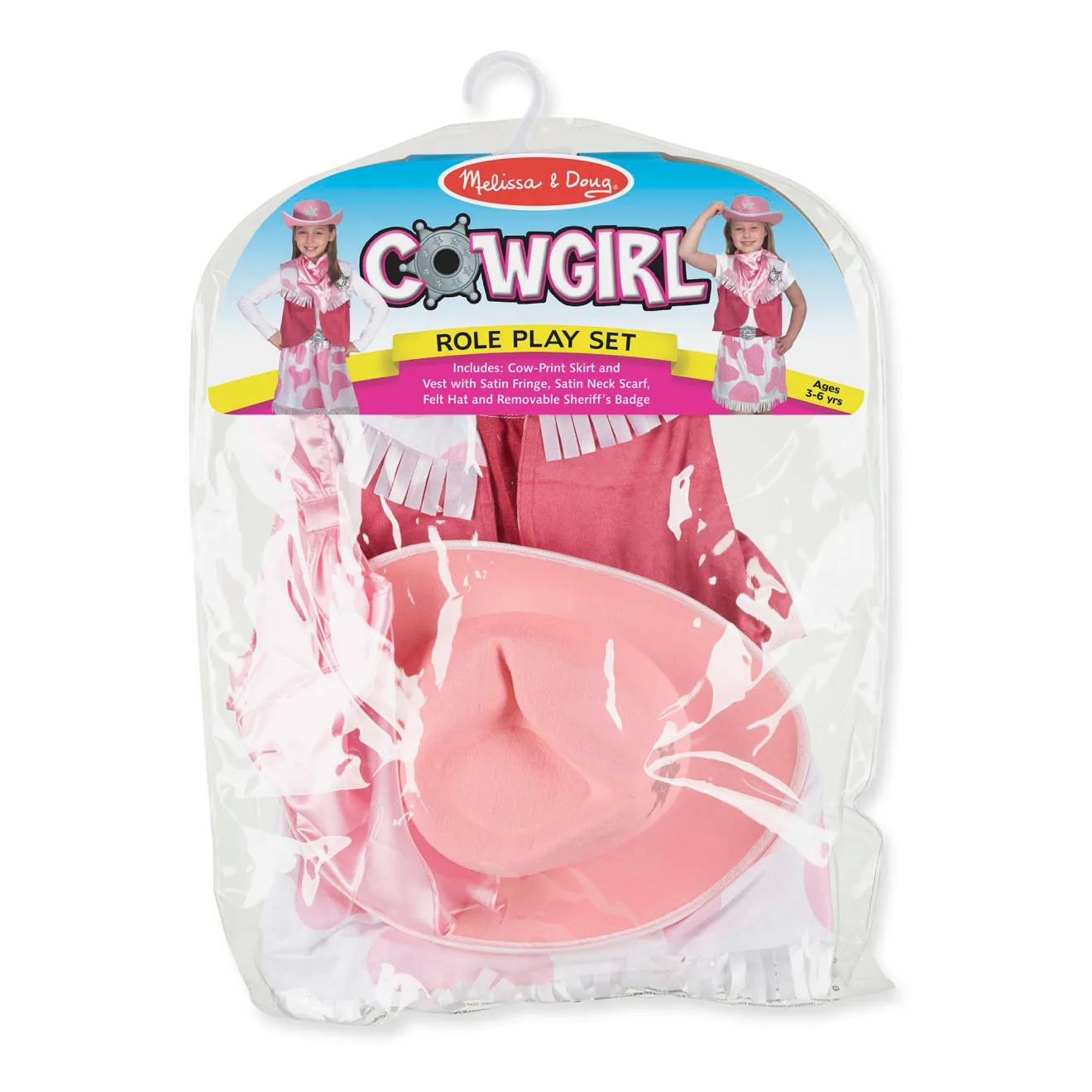 Melissa & Doug Cowgirl Verkleedset Roze 3-6 Jaar
