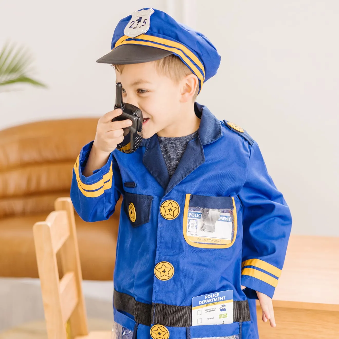 Melissa & Doug Police Officer verkleedset 7-delig