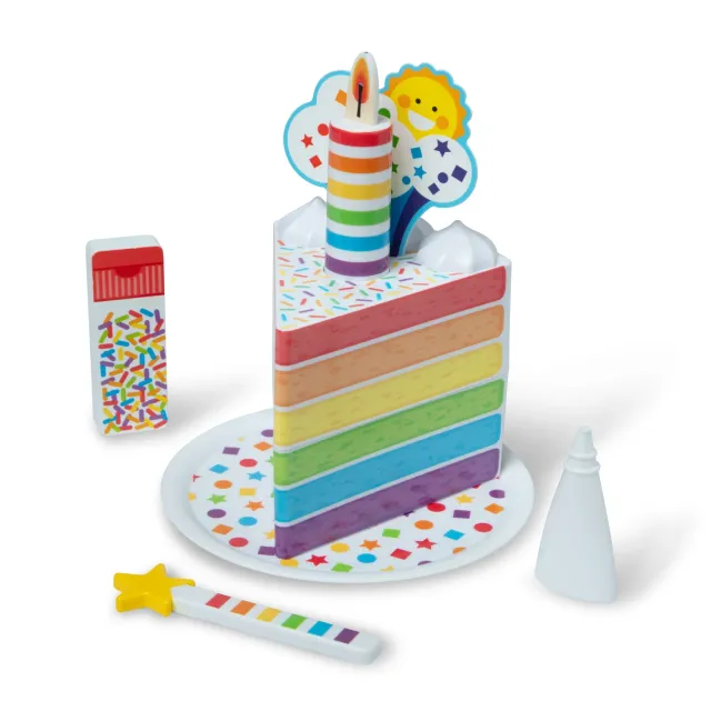 Melissa & Doug Birthday Surprise taart speelset bewaardoos