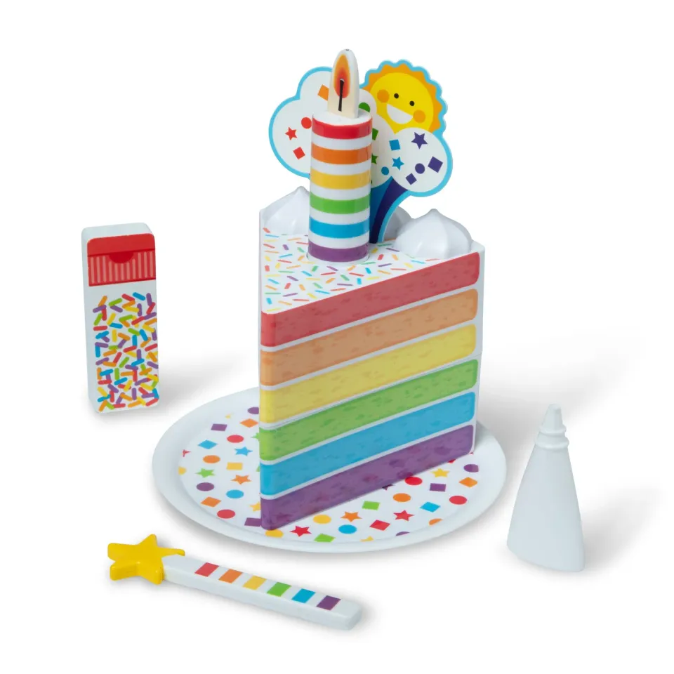 Melissa & Doug Birthday Surprise taart speelset bewaardoos