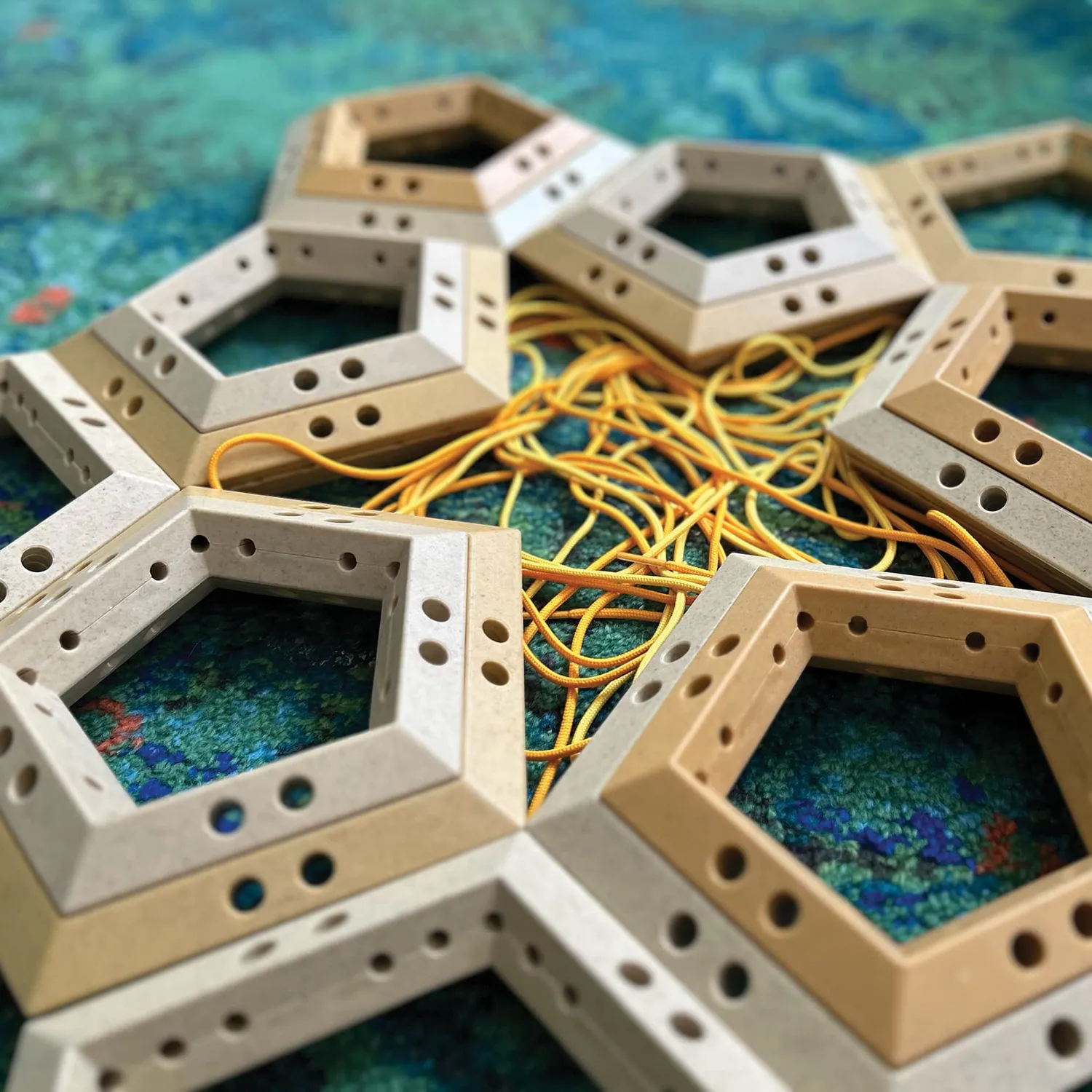 Guidecraft Connections Pentagon Play System bouwset 161-delig