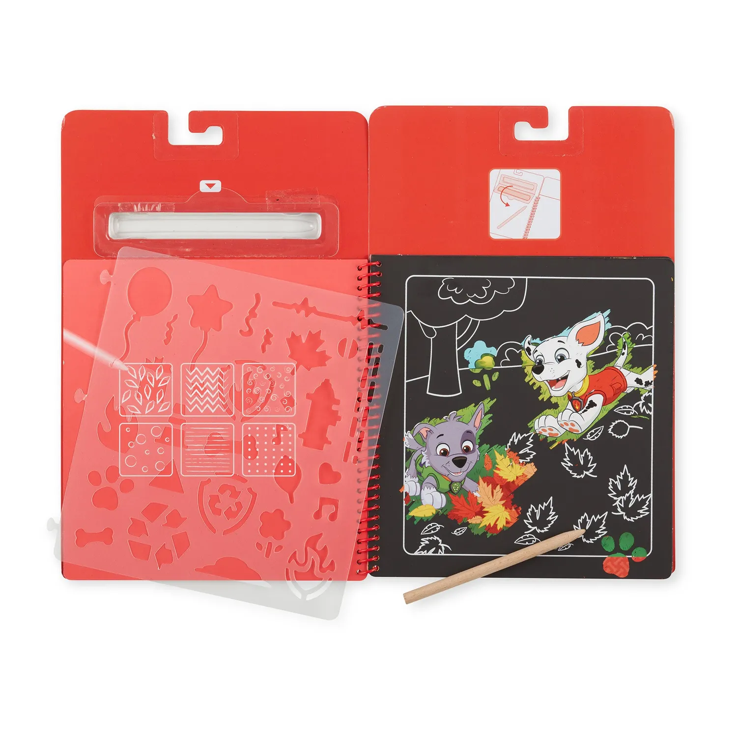 Melissa & Doug PAW Patrol Marshall krasblok 10 pagina's