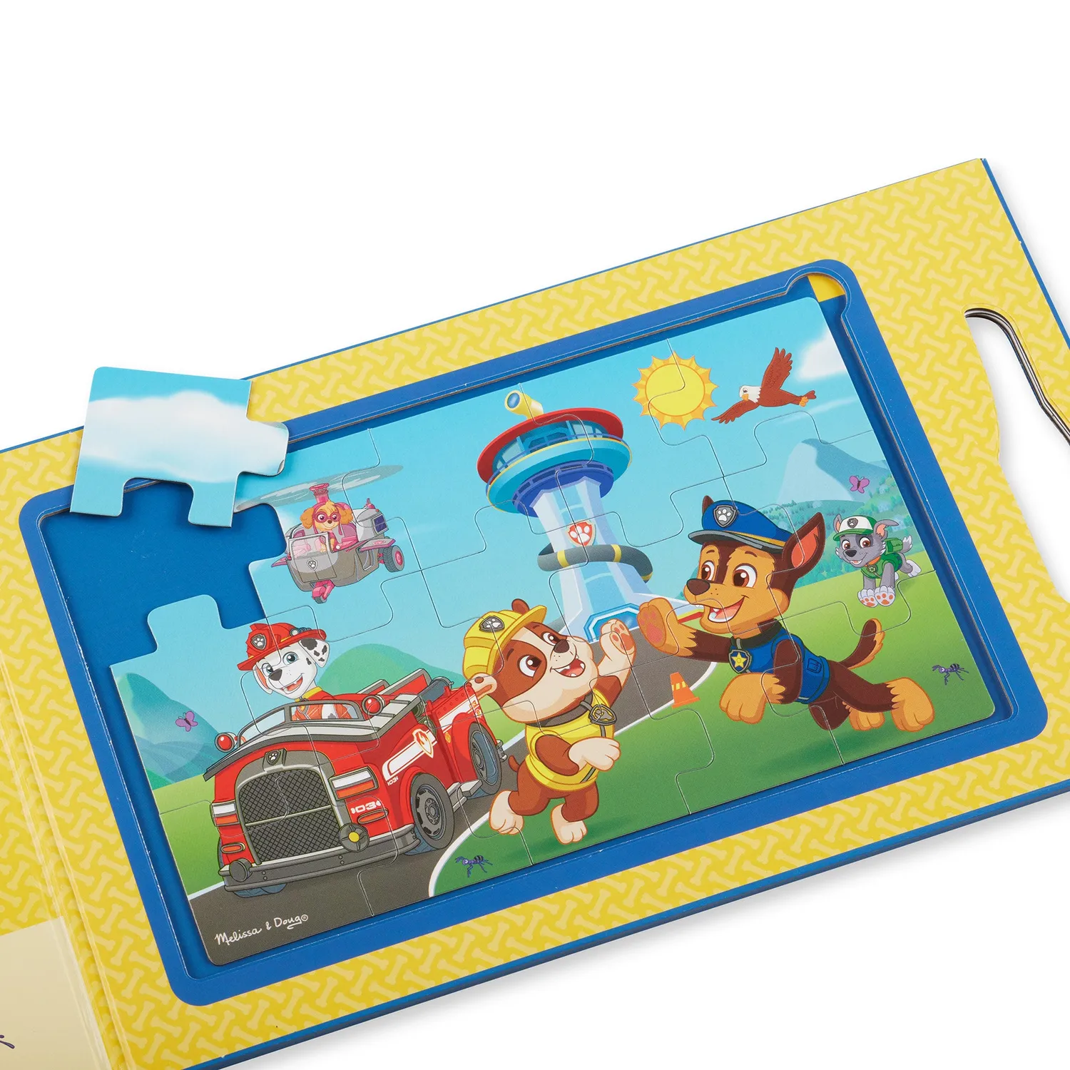 Melissa & Doug PAW Patrol magneetpuzzel 2x15 stukjes 3+
