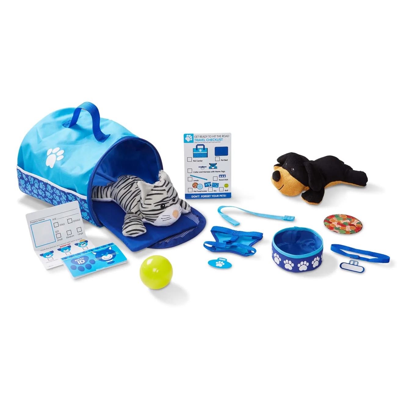 Melissa & Doug Tote & Tour speelset huisdieren reisset 3+