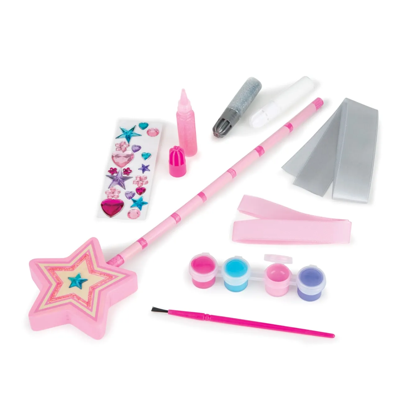 Melissa & Doug prinsessen toverstaf hout knutselset