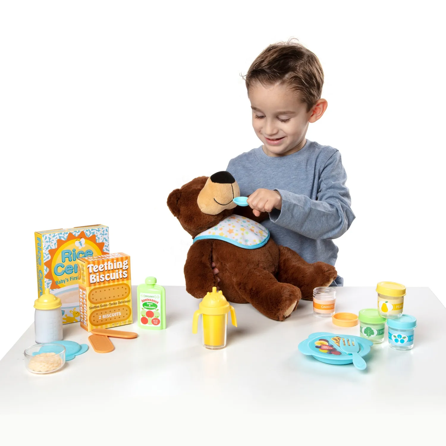 Melissa & Doug Mine to Love poppenvoedingsset 24-delig