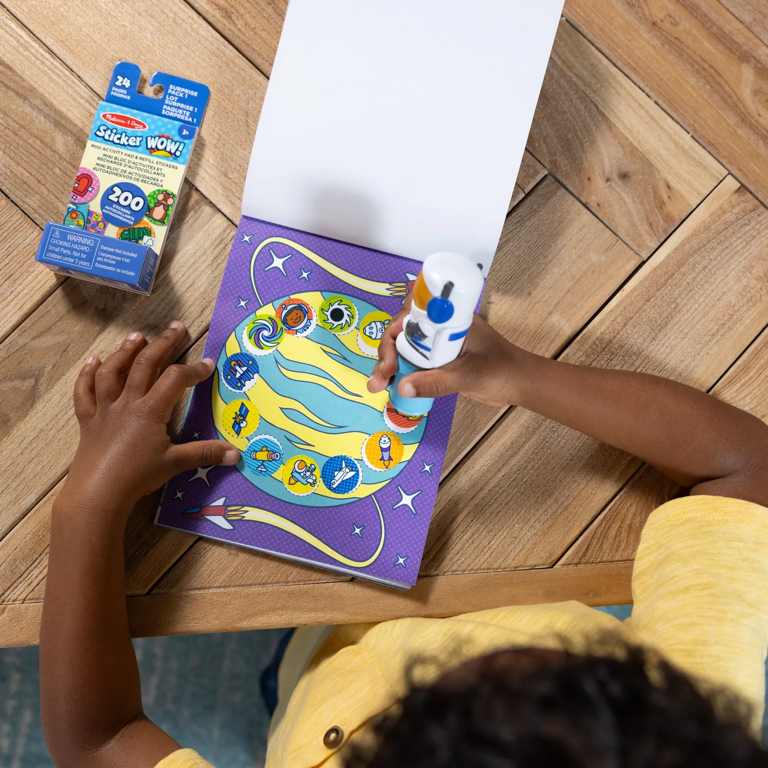 Melissa & Doug Sticker WOW Astronaut stickerboek bundel 500 stickers