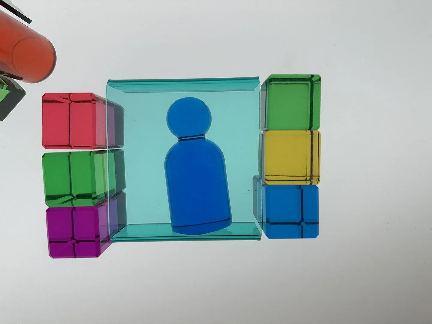 Guidecraft Loose Parts Stackable Tray Natural sorteerbak