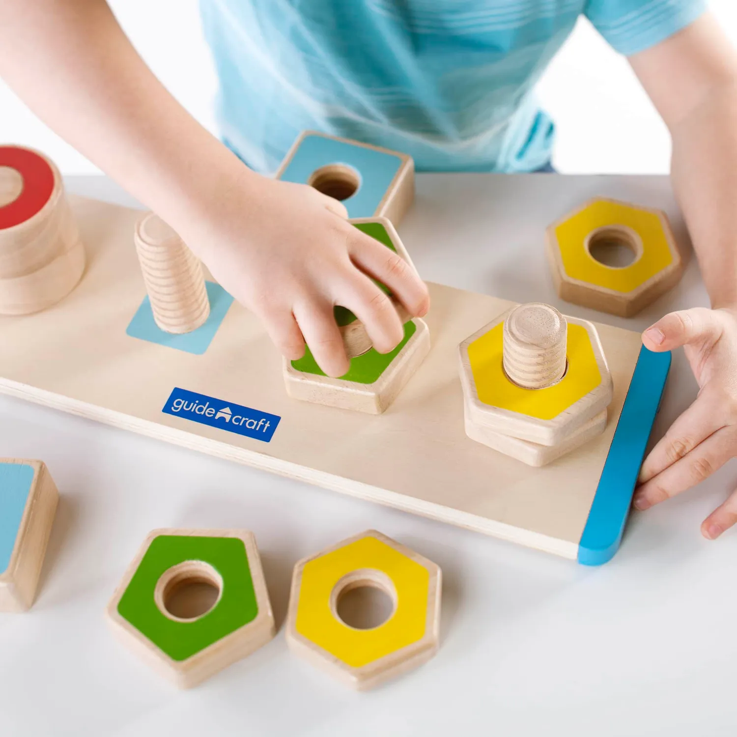 Guidecraft Count and Twist vormen motoriekspel 2 jaar