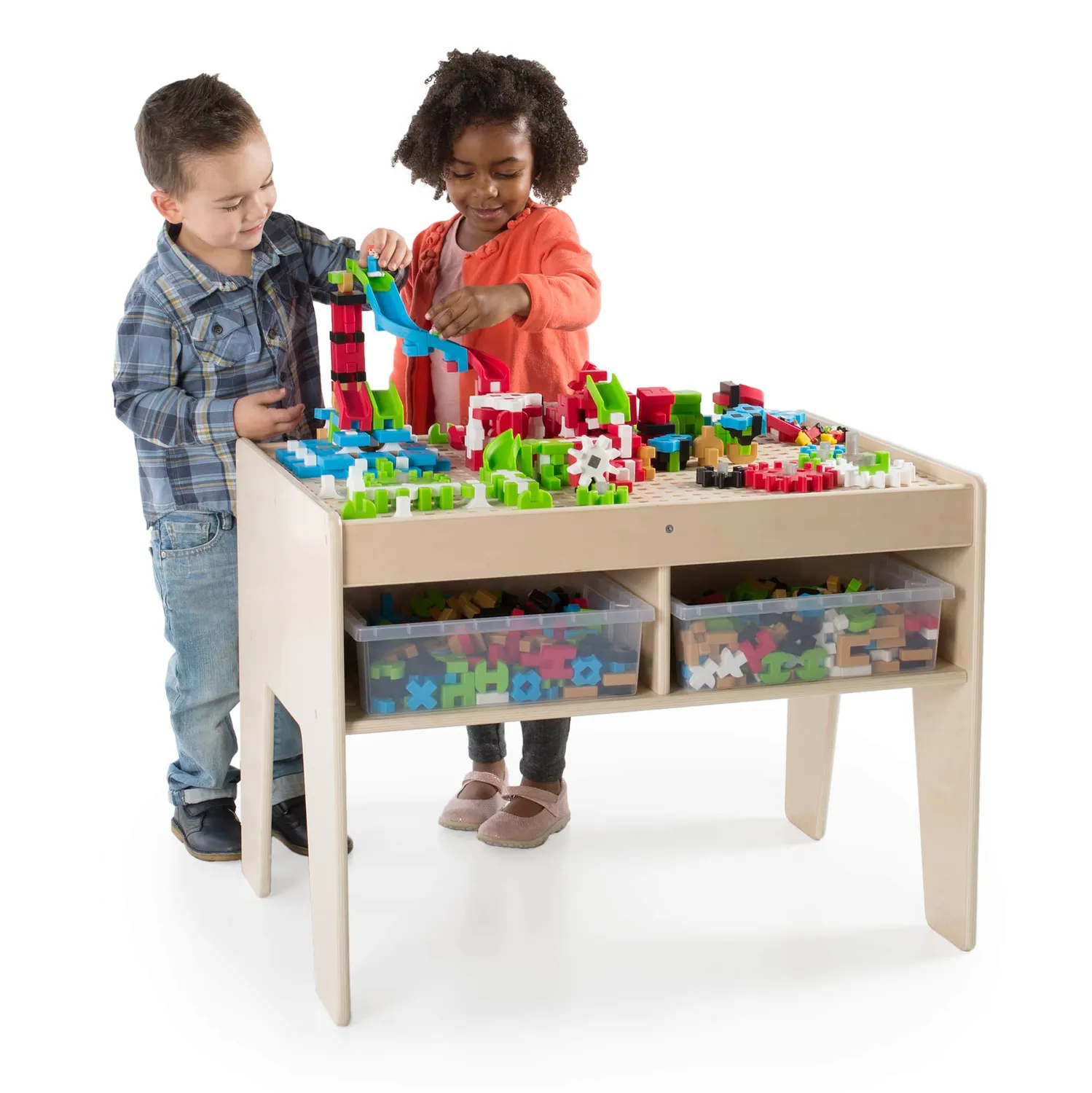 Guidecraft IO Blocks Center speeltabel constructiespeelgoed