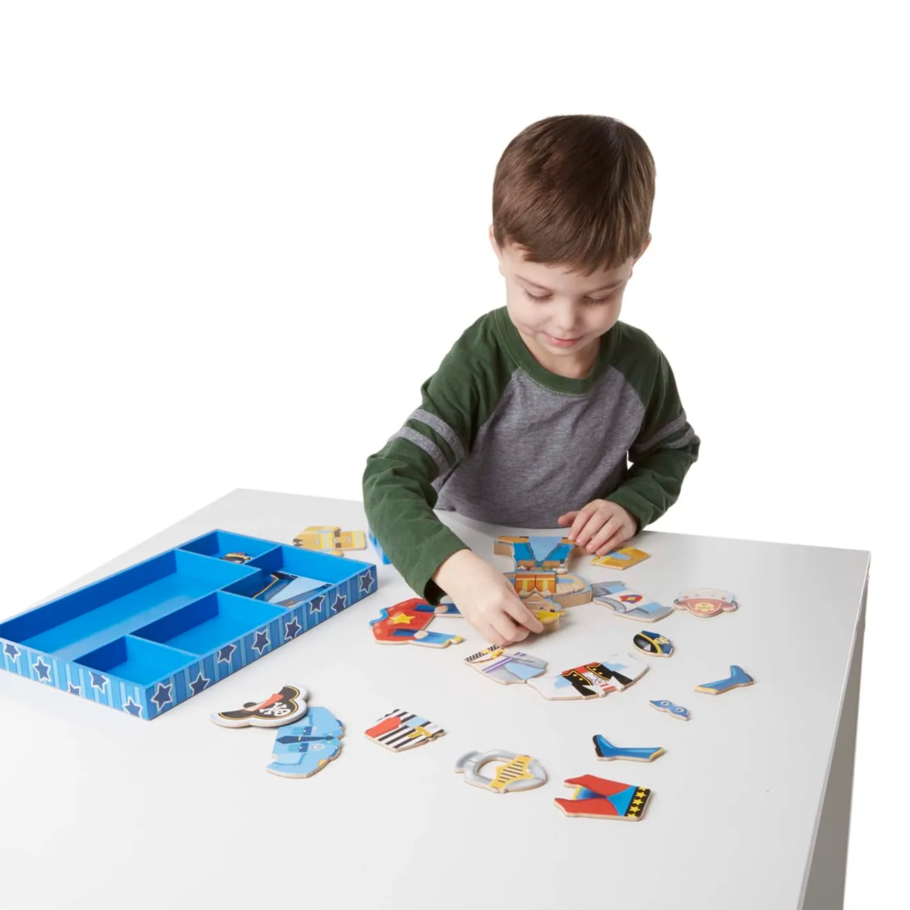Melissa & Doug Billy Magnetische Aankleedpop Set