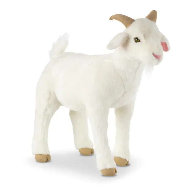 Melissa & Doug Lifelike Plush Goat knuffel geit 57 cm