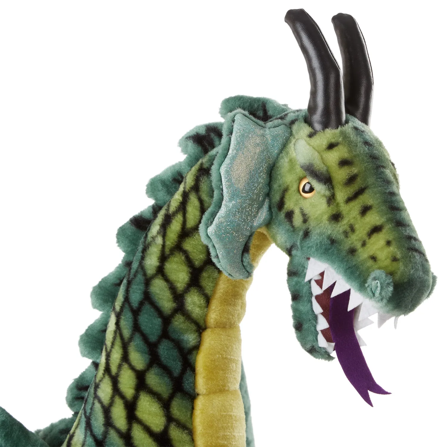 Melissa & Doug Draak Knuffel XL Groen
