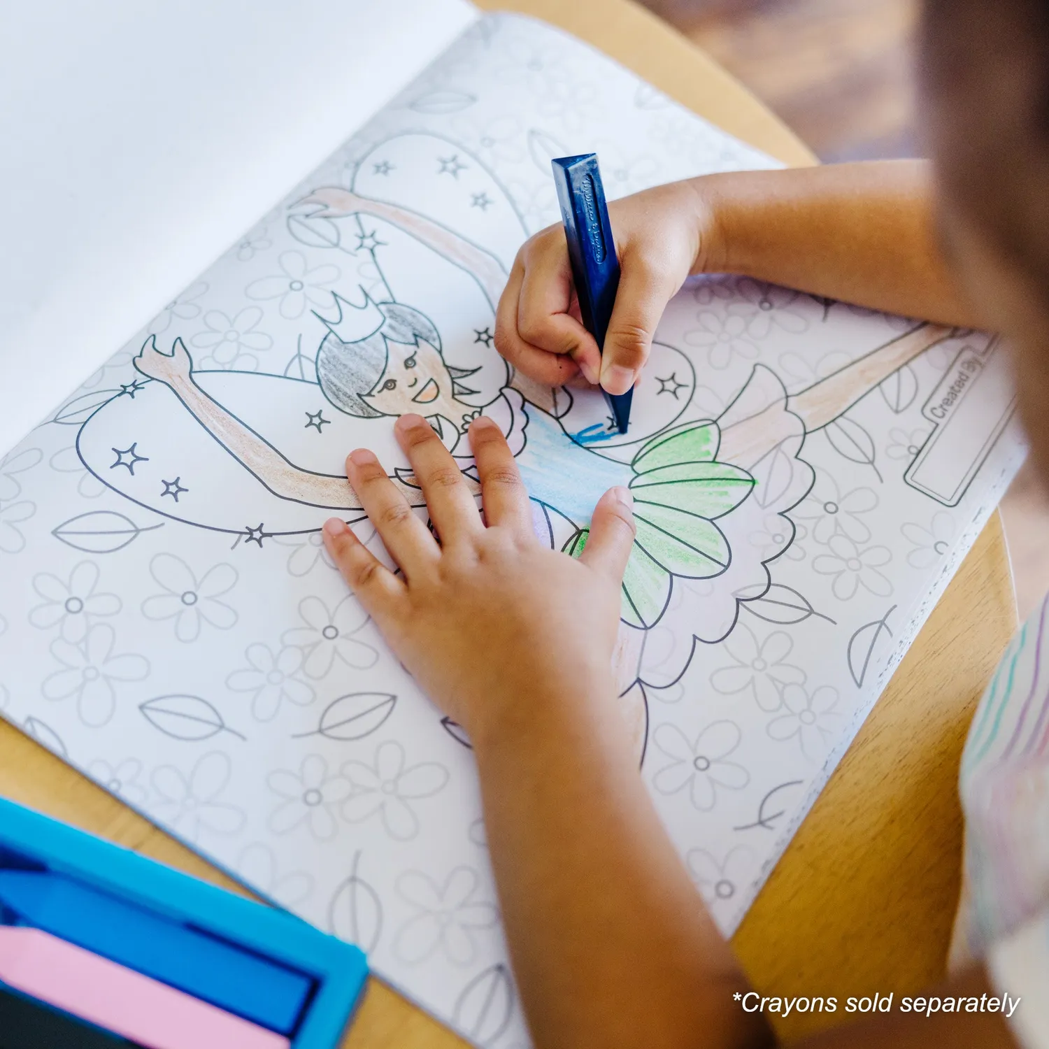 Melissa & Doug Jumbo Coloring Pad kleurboek Princess Fairy