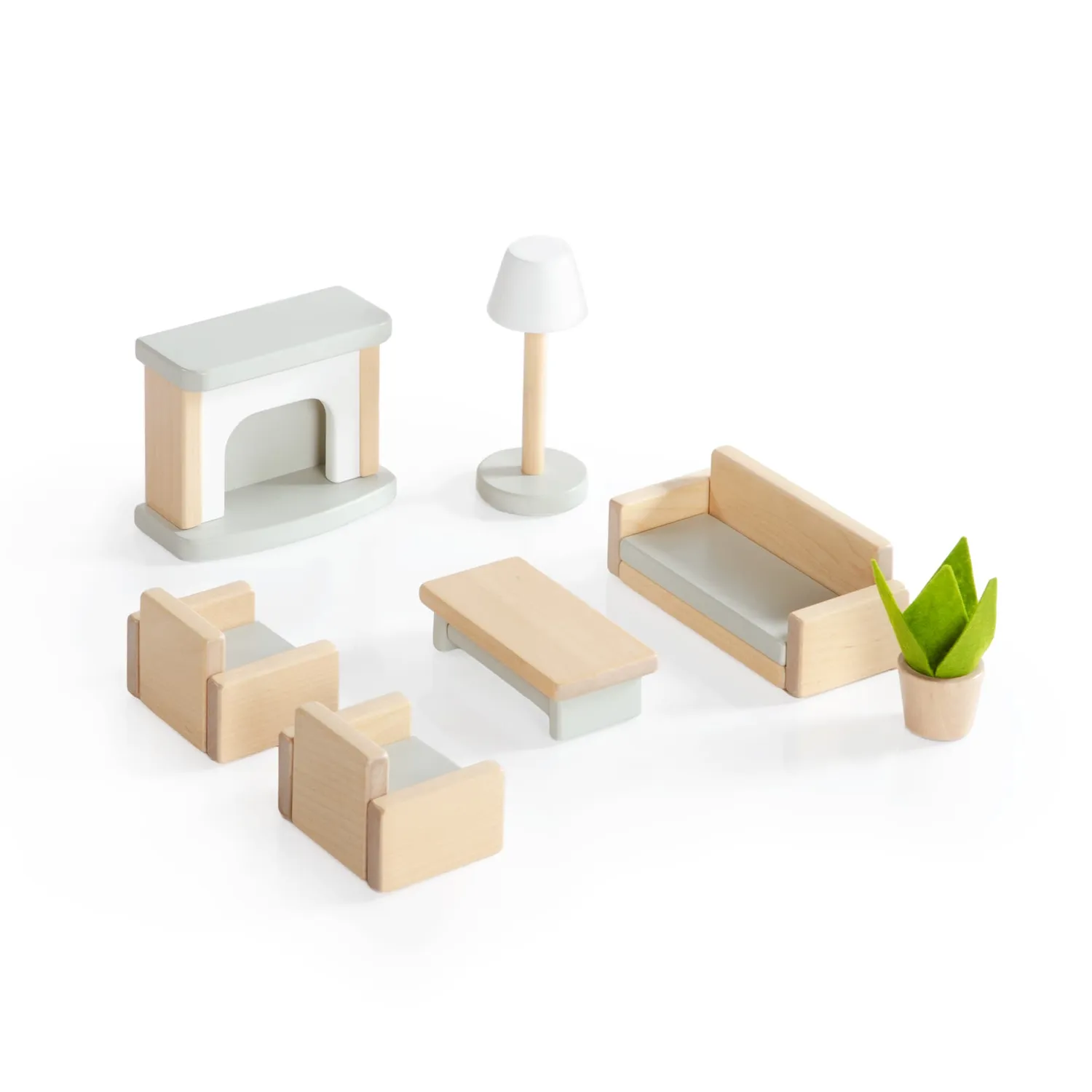 Guidecraft Modern Home Dollhouse meubelset 24-delig