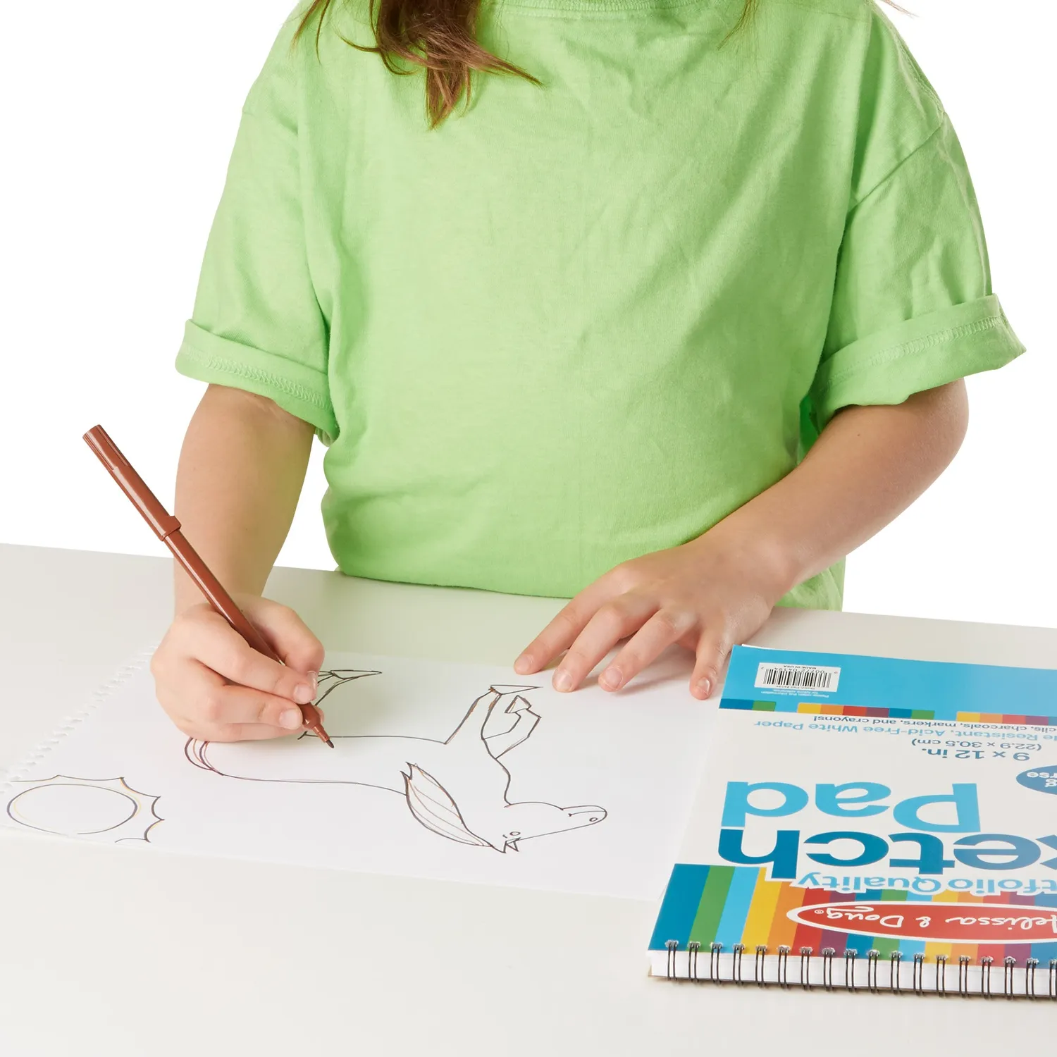 Melissa & Doug Sketch Pad 9x12 schetsboek 2 stuks