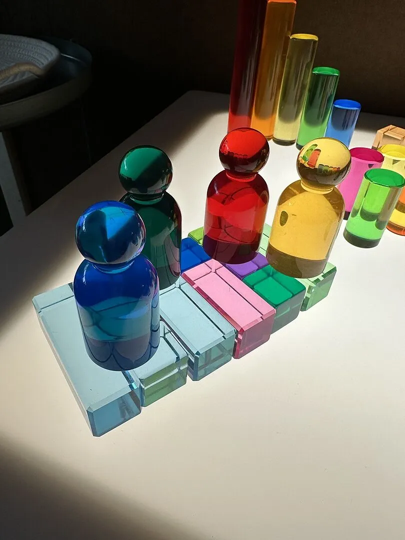 Guidecraft Loose Parts Stackable Tray Natural sorteerbak