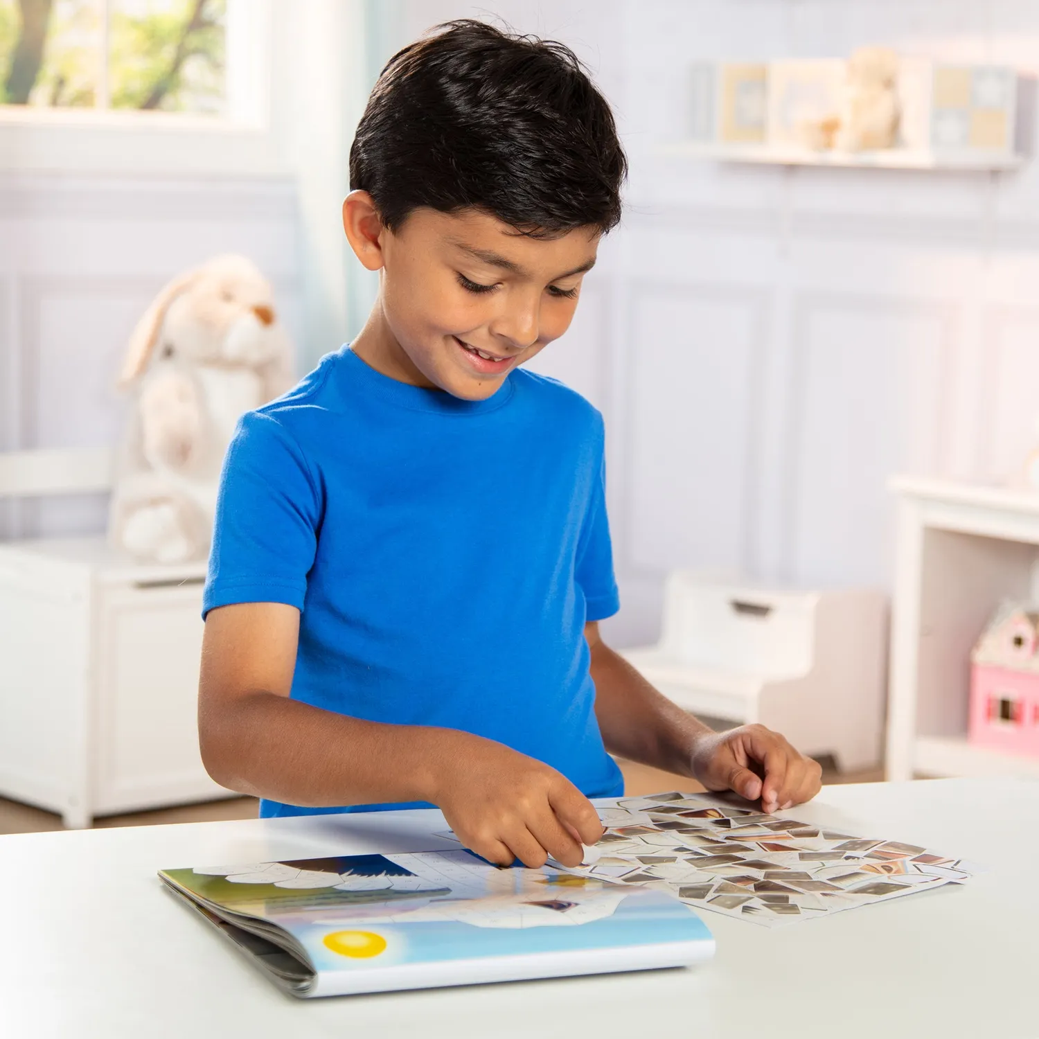 Melissa & Doug Safari mozaïek stickerboek 850+ stickers