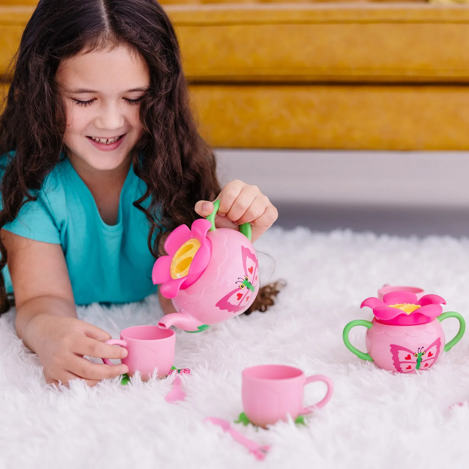 Melissa & Doug Butterfly theeservies kind 15-delig 3+