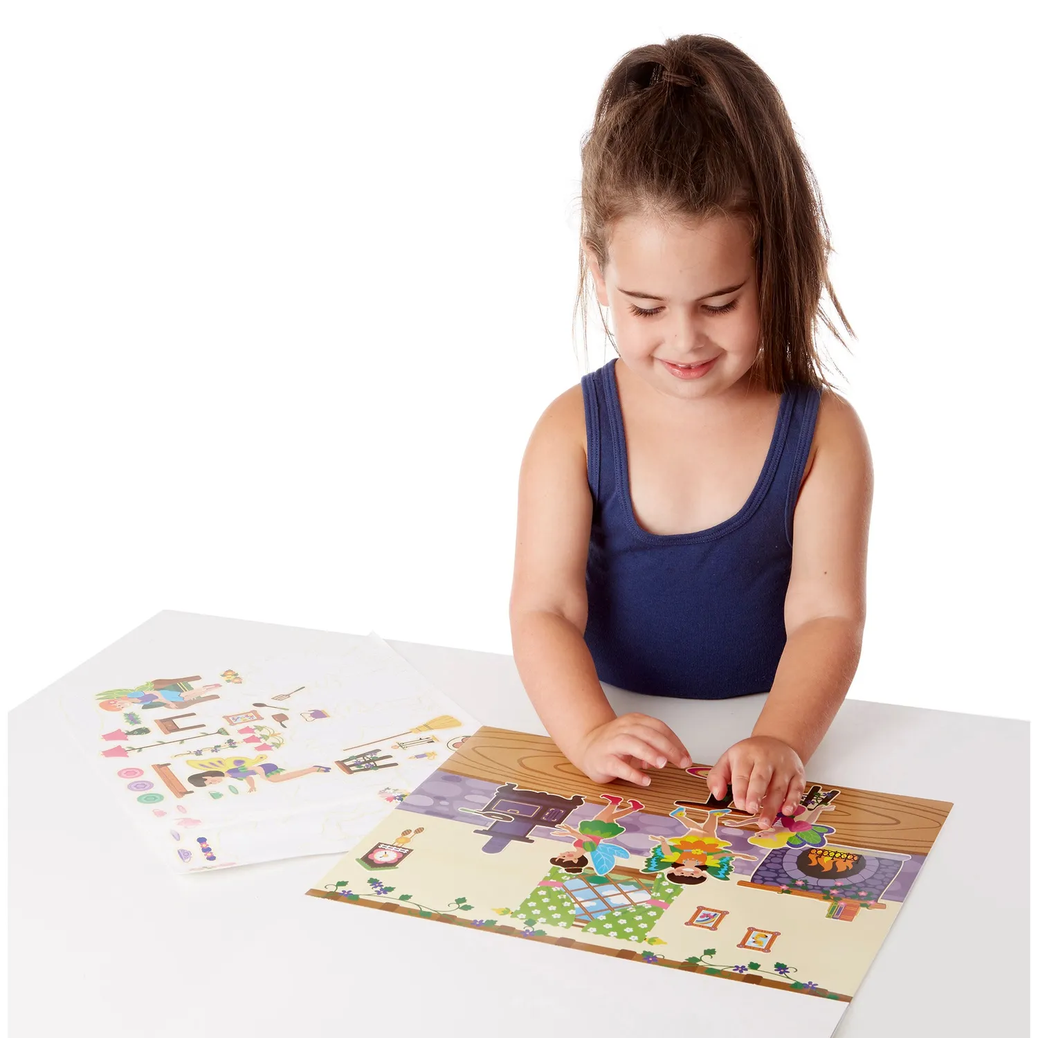 Melissa & Doug Fairies herbruikbare stickerpad 165+ stickers