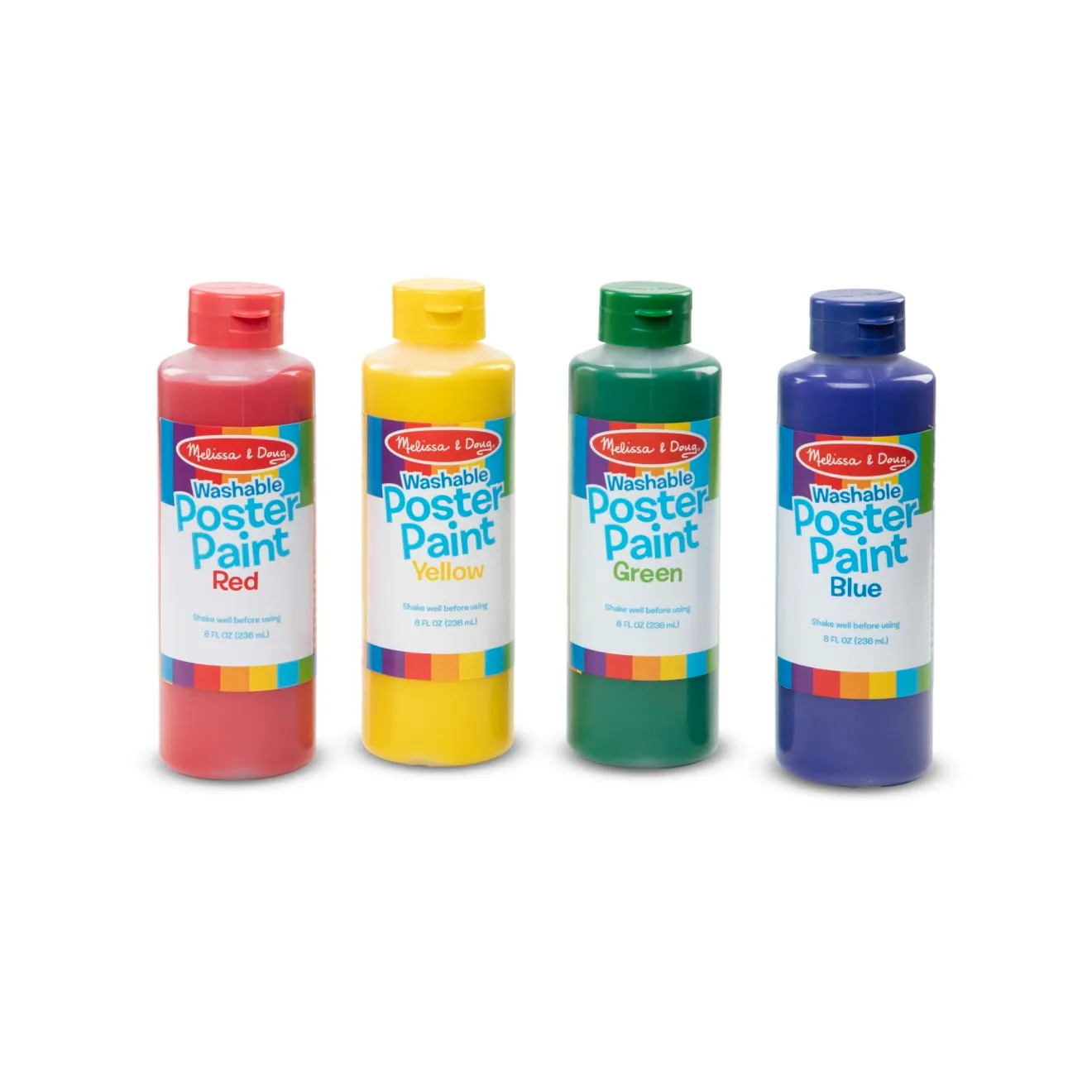 Melissa & Doug Washable Poster Paint plakkaatverf 4x236ml uitwasbaar