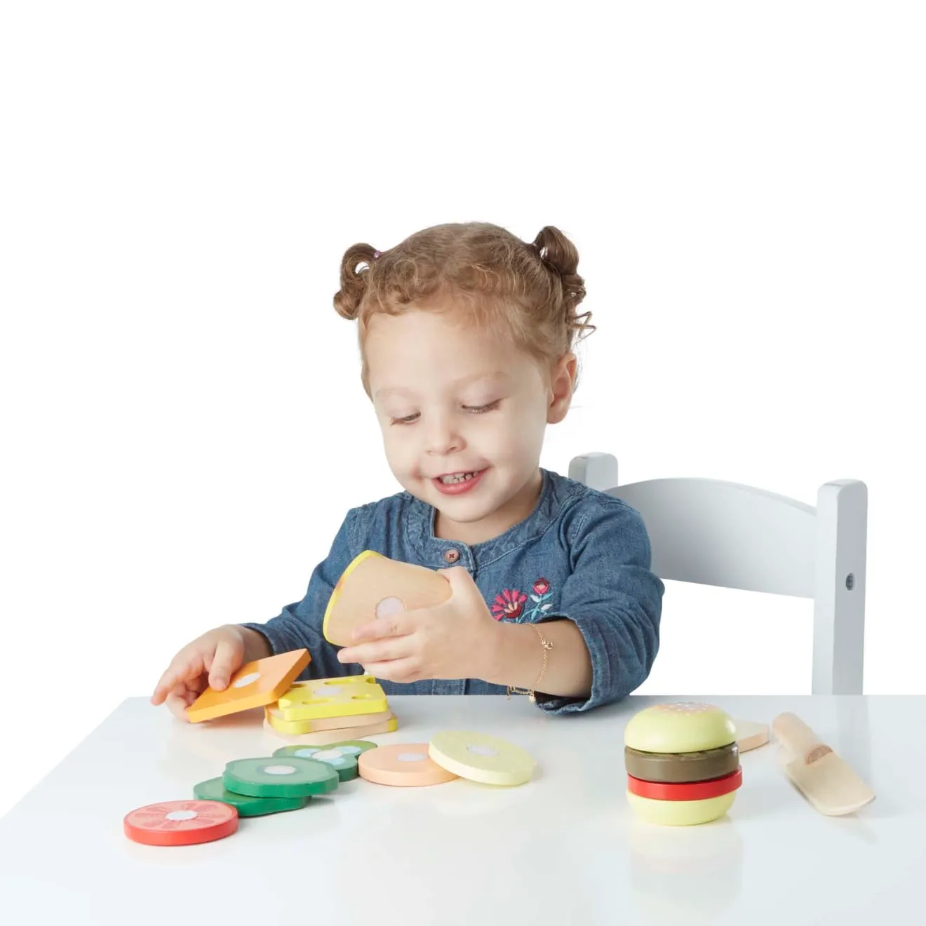 Melissa & Doug Sandwich Making Set houten speelgoed 16-delig