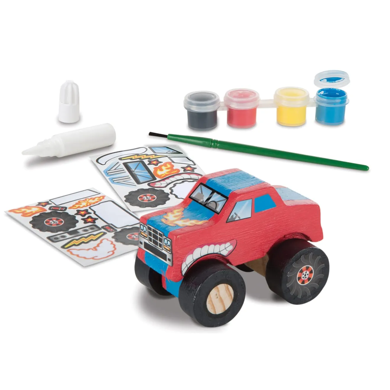 Melissa & Doug Created by Me Monster Truck knutselset hout