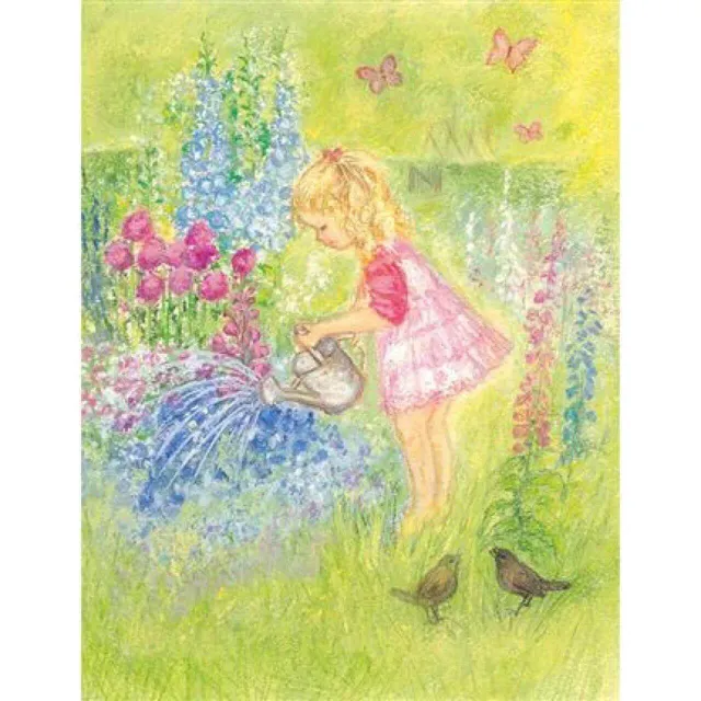 Ginger Fairy Marjan van Zeyl Bloemen hebben dorst kaart