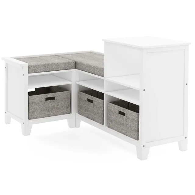 Guidecraft Martha Stewart Kids Corner Nook leeshoek linnenwit