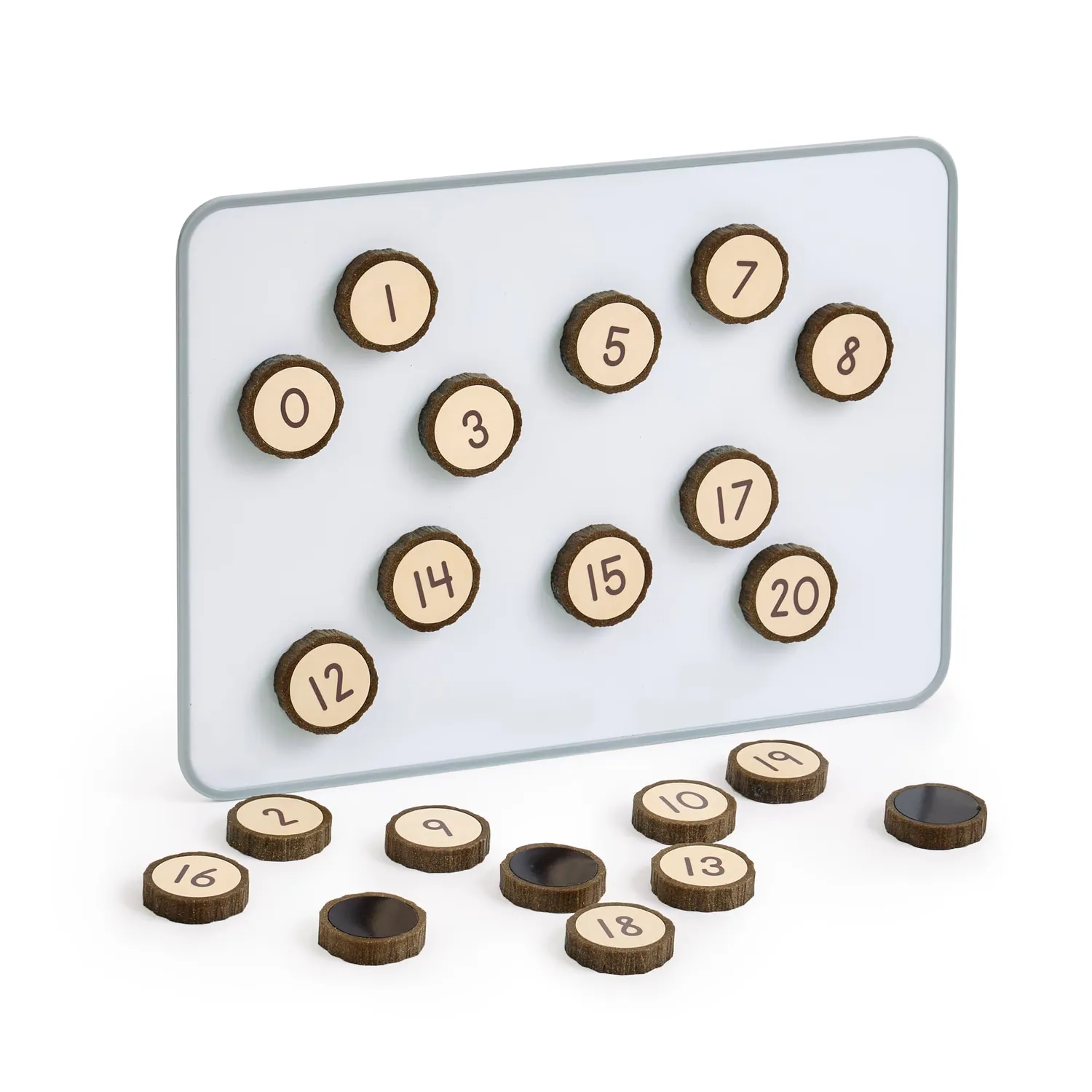 Guidecraft Magnetic Wood Cookie Counters reken speelgoed 0-20