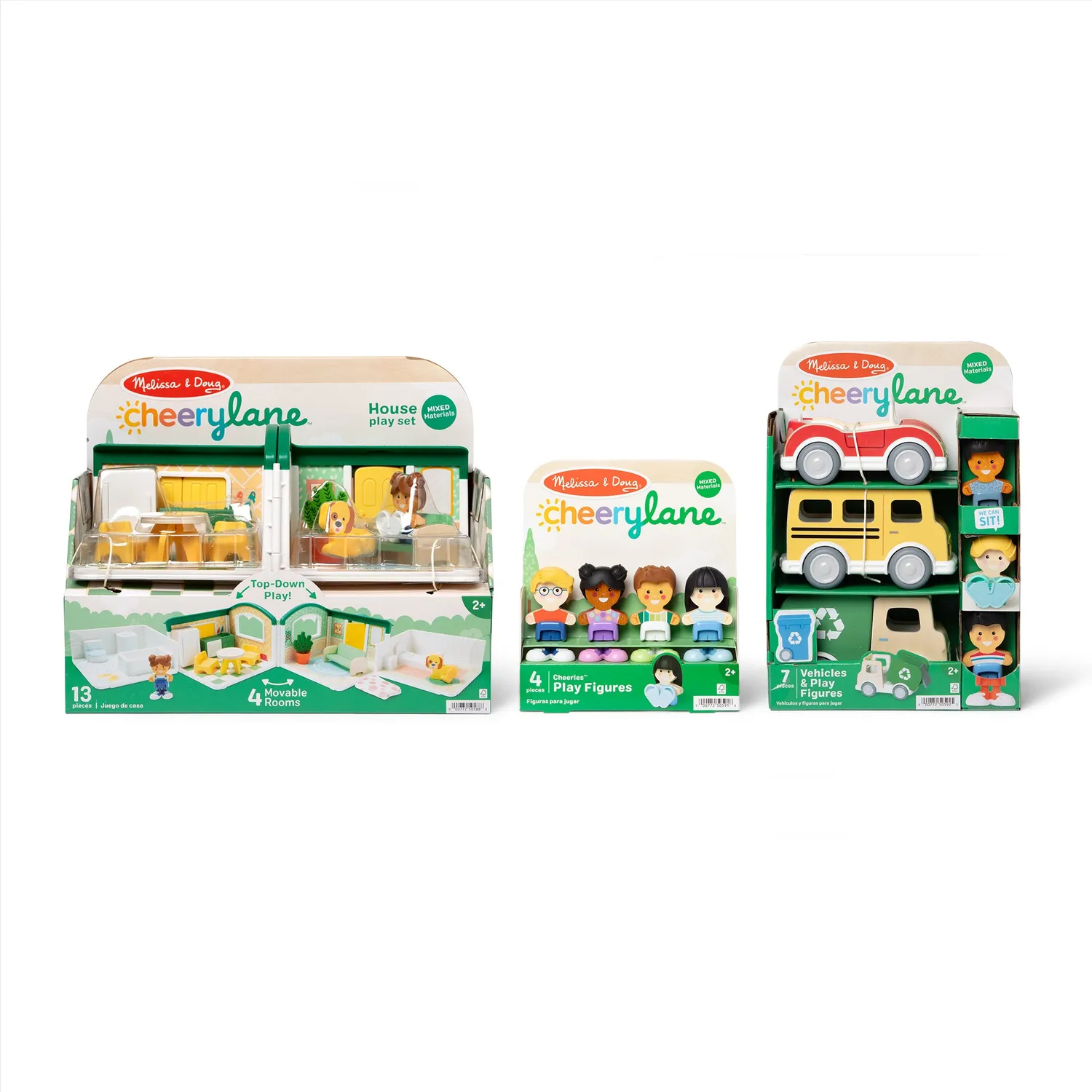 Melissa & Doug Cheery Lane Ultimate poppenhuis 2-3 jaar