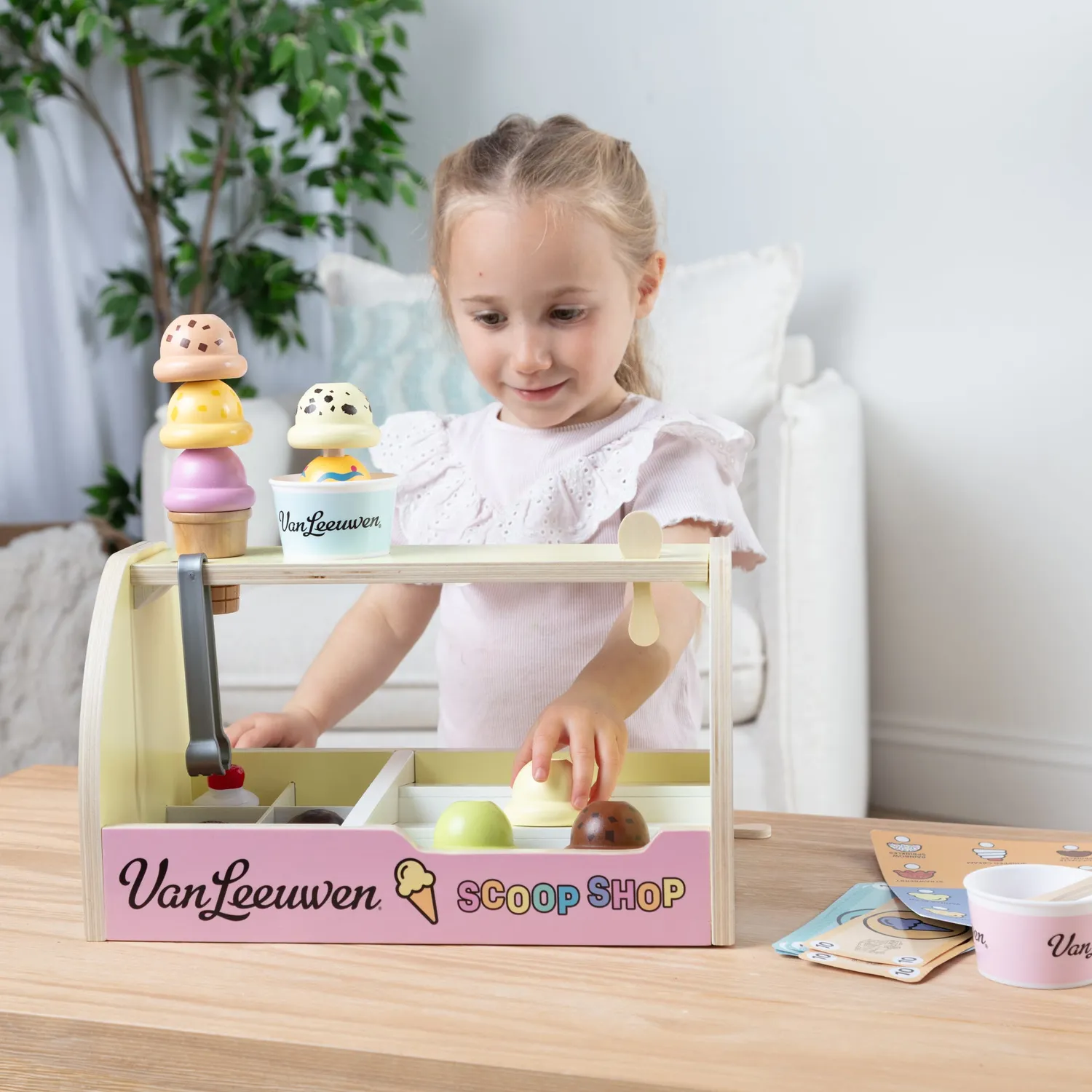 Melissa & Doug Van Leeuwen IJssalon Hout 29-delig