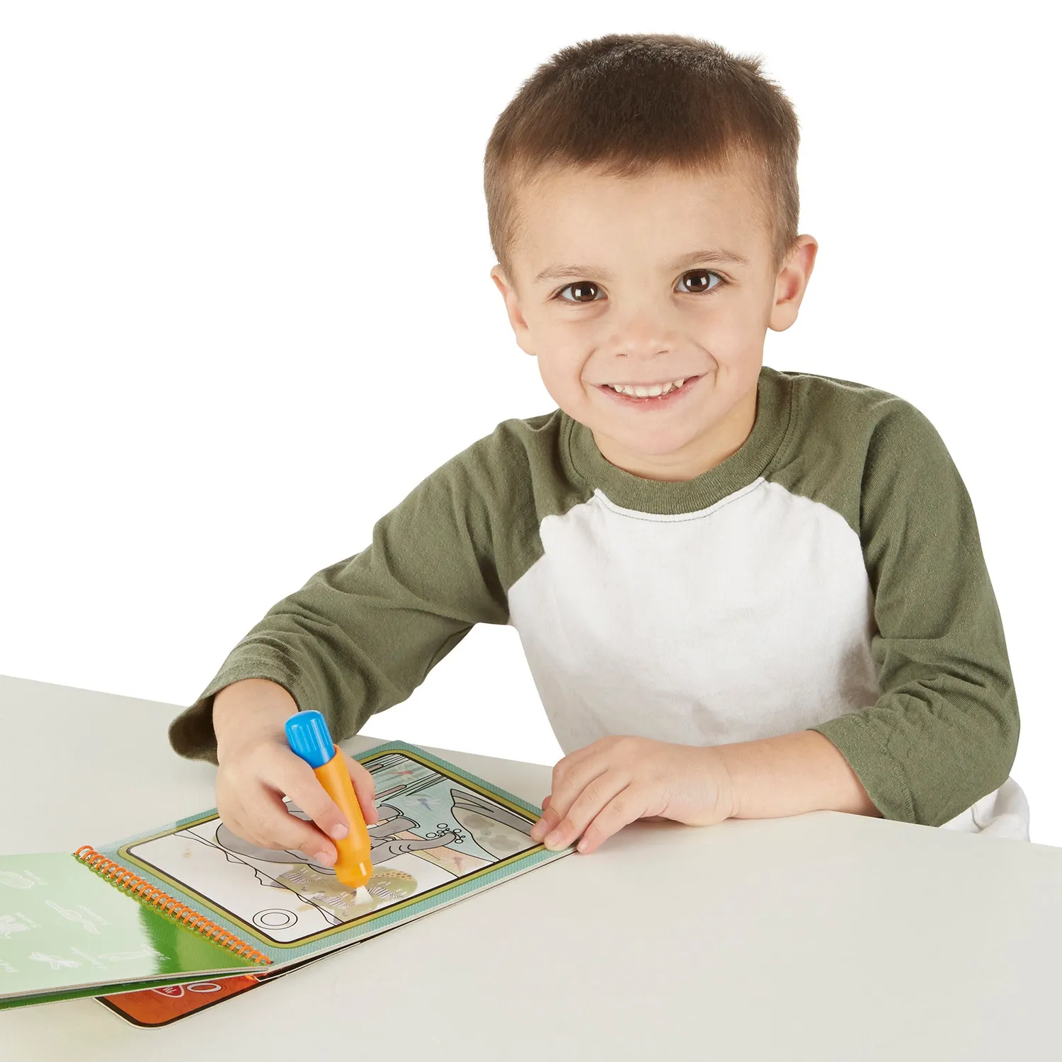 Melissa & Doug Water Wow! Safari watermalboek herbruikbaar