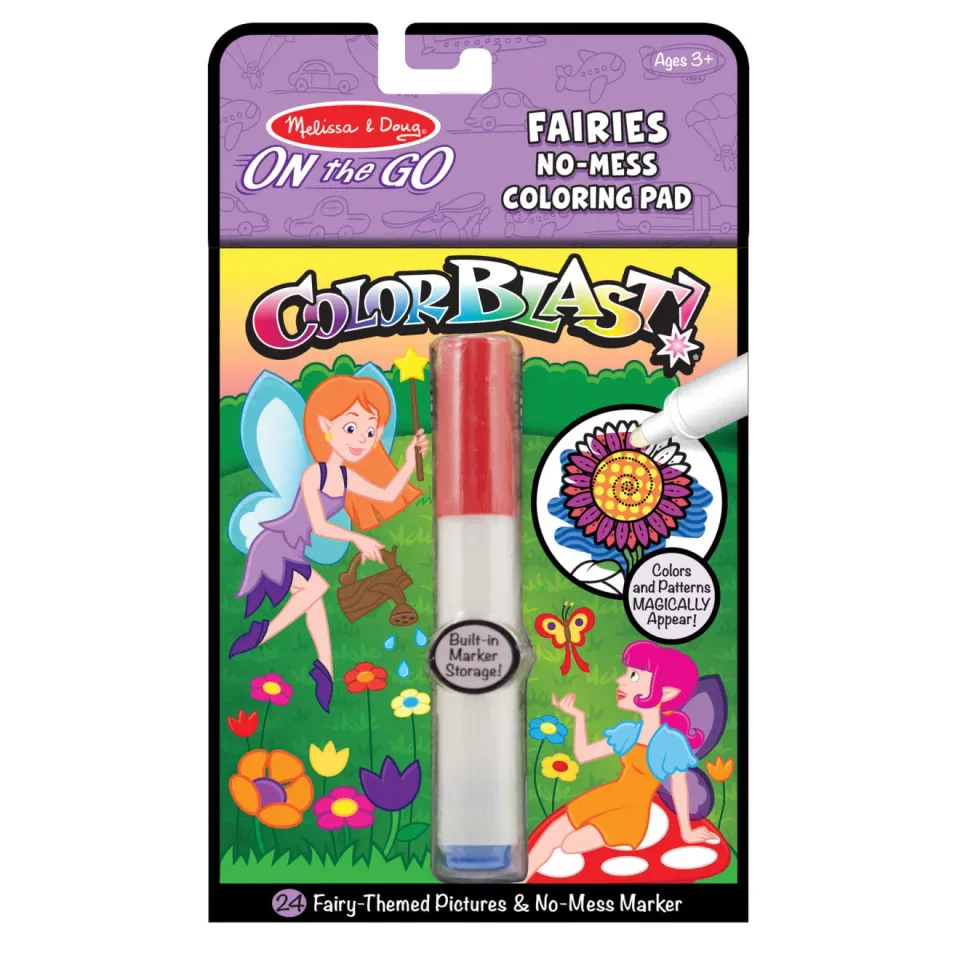 Melissa & Doug On the Go ColorBlast Fairies kleurblok