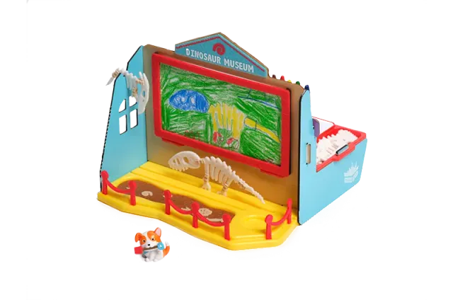 Mark Rober CrunchLabs Dinosaur Museum knutselbox