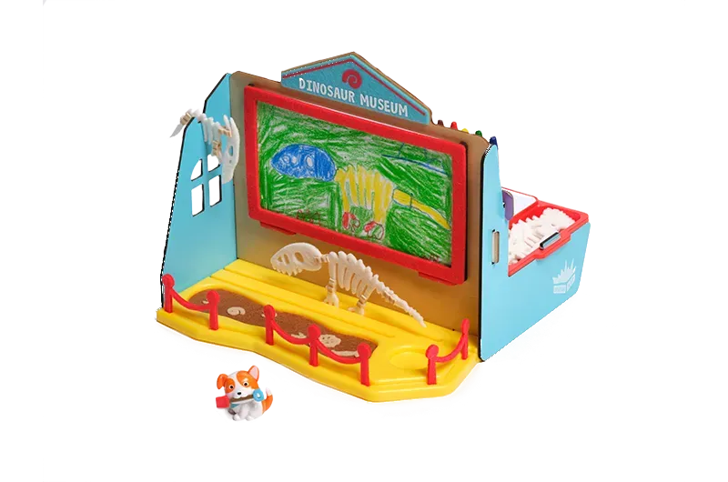 Mark Rober CrunchLabs Dinosaur Museum knutselbox