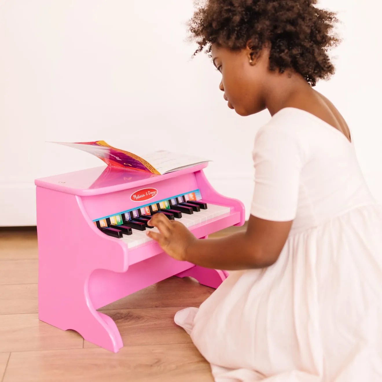 Melissa & Doug Learn-to-Play Piano Roze 25 Toetsen