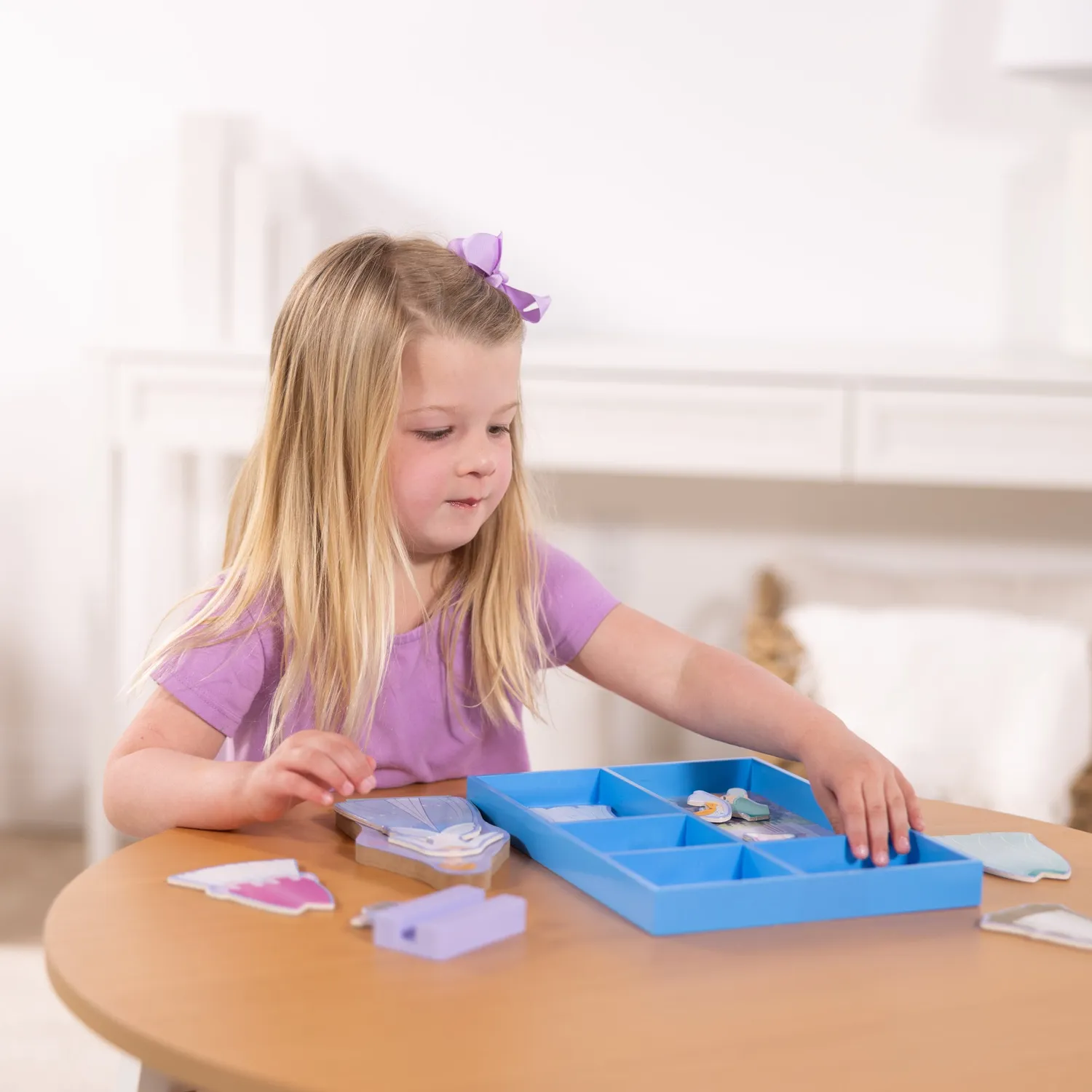 Melissa & Doug Disney Cinderella magnetische aankleedpop hout 30-delig