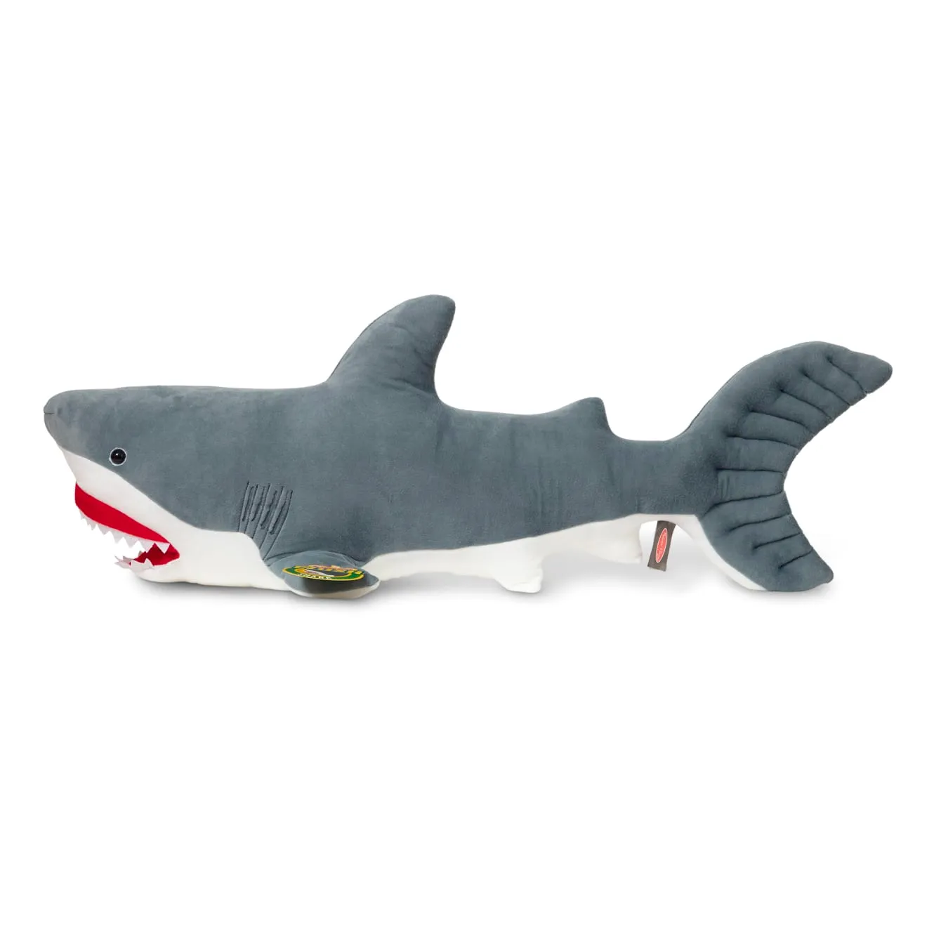 Melissa & Doug Shark Giant knuffel haai groot 90 cm