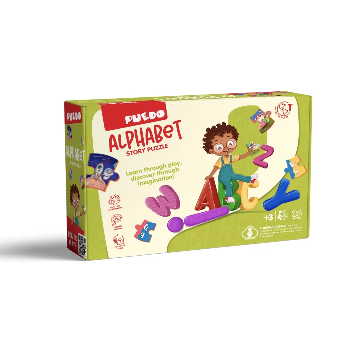 Puedo Alphabet Story Puzzle verhaal 170 cm Engels
