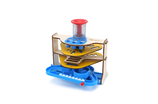 Mark Rober Rock Paper Spinner bouwdoos potentiële energie
